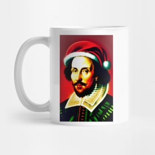 Santa Shakespeare (Celebrity Christmas) Mug